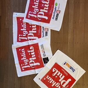 Fightin' Phils Philadelphia 2010 Playoff Rally Towels- MLB Set 4